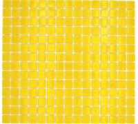 MOS200-A90 Carrelage mosaïque en verre Jaune soleil