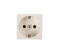 Legrand Prise standard germanique Mosaic G – Repiquage 2P+T, 4 mm², bornes à vis, 2 modules, blanc