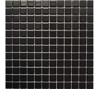 MOS18D-0311 Carreaux de mosaïque en céramique Noir mat