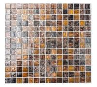 Mosaïque - MOSANI - MOS54-1306 - Verre - Beige Marron - Résistant au Gel