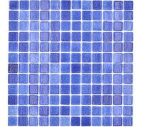 MOSANI Mosaïque de piscine Spain Mosaïque antidérapante MOS220-508A Bleu foncé