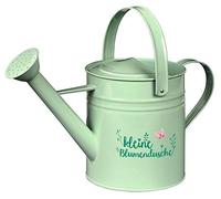 Moses. Arrosoir pour Le Jardin, Douche Florale décorative d'une capacité de 3 l, Vert Clair avec Une Jolie Inscription dans Le Design de Feuilles et de Fleurs