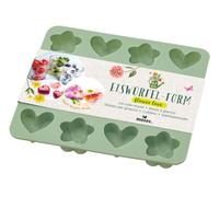 moses. Bac à glaçons en forme de feuilles et de fleurs, glaçons en forme de fleurs et de cœurs, sans goût et sans odeur, moule en silicone lavable au lave-vaisselle pour 16 glaçons, chocolats et