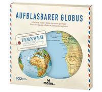 Moses Globe Gonflable Fernweh 82326 - Carte du Monde