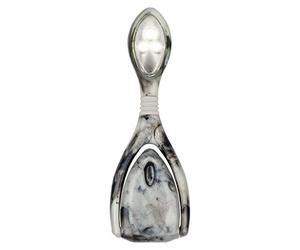Moses libri_x Lumi Plus Marble Grey Lampe de lecture à pince avec variateur d'intensité pour lire dans l'obscurité | Lampe de lecture aspect marbre