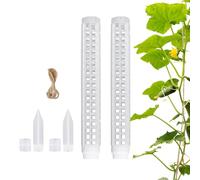 Moss Pole Tuteur à Mousse Empilable 63 Cm | Tuteur pour à Motif Treillis Pour Orchidée Tomate Grimpante Jardin Pot D'Intérieur Et D'Extérieur