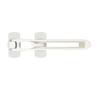 MOST Blanc - Entrebâilleur de Porte Affleurante ou à Recouvrement - SOCONA Ref. M6