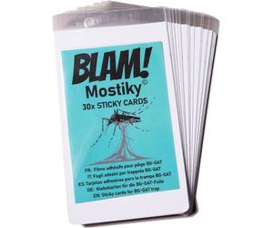 Mostiky: 30 Films adhésifs Compatible piège pondoir Biogents BG-Gat. Pack de 30 Sticky Cards (Cartes adhésives) pour Attraper