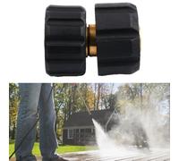 MoSundi Adaptateur M22 IG pour nettoyeur haute pression en laiton avec entrée et sortie de 14 mm pour Karcher K HD HDS Series et Kranzle, max 400 bar