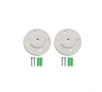 MoSundi Bases de montage mural réglables pour Tapo IPC40A IPC42-2 - Support de caméra de sécurité pour intérieur et extérieur - Construction ABS solide - Kit d'installation facile