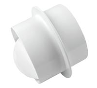 MoSundi Clapet anti-retour rond en PVC pour salle de bain et cuisine, empêche l'irrigation inversée, blanc (80 mm, 100 mm, 110 mm, 120 mm, 150 mm, 200 mm)