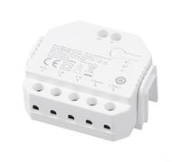 MoSundi Commutateur à double relais intelligent sans fil avec télécommande par application, surveillance de la consommation d'énergie et trois modes de fonctionnement, pour SONOFF Dual R3 et Dual R3
