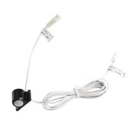 MoSundi Commutateur de détecteur de mouvement infrarouge PIR réglable DC 12 V, 2 A pour détecteur de lumière LED, minuterie de 30 s pour éclairage sous lit, placard, couloir, noir