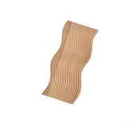 MoSundi Grande planche à pain en bois de hêtre brut 39 cm | Bois de hêtre massif, texture ondulée, construction durable, taille 39 x 17 x 1,6 cm, idéal pour les collations