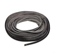 MoSundi Joint d'étanchéité à brosse pour portes coulissantes et fenêtres - Coupe-vent - Réduction du bruit - 10 m x 6 mm