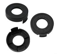 MoSundi Lot de 3 capuchons de rechange pour débroussailleuse Black Decker ST4500 ST5000 ST1000, pièce de recouvrement de bobine 682378-02 68237-02