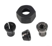 MoSundi Lot de 4 pinces de serrage en acier de précision 6,0 mm 6,35 mm 8 mm pour routeurs RP0900K RT0701C RT0702C RT0700CX2 M361 3608B