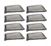 MoSundi Lot de 8 filtres ultra-fins en polyéthylène pour robot de piscine 7310 7320 Black Pearl I-Qualer Klinwass pour lynx ES10 25 x 16 x 4 cm