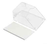 MoSundi Pare-soleil pour sonnette vidéo - Housse de pluie transparente - Protection contre les intempéries - Boîtier étanche et résistant aux éclaboussures pour carillon intelligent d'extérieur - 111
