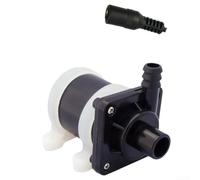 MoSundi Pompe submersible pour fontaine solaire 12 V 24 V Fonctionnement | Pompe silencieuse, pas de perturbation, parfaite pour les jardins résidentiels, les bains d'oiseaux et les aquariums
