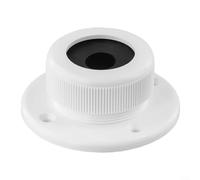 MoSundi Presse-étoupe étanche IP68 pour bateau - Raccord de pont en ABS pour entrée de fil solaire - Blanc 73 x 27 mm