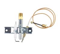 MoSundi Tige d'électrode de 35 cm pour chauffage au gaz GPL avec 4,8 mm pour chauffage d'appoint portable à terminal plat, métal pour pièce de rechange