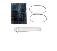 MoSundi TigerShark RC9990GR RC9950 pour roue de rechange | TigerShark RCX26003 Kit de nettoyage de piscine avec brosse pour tube de roue
