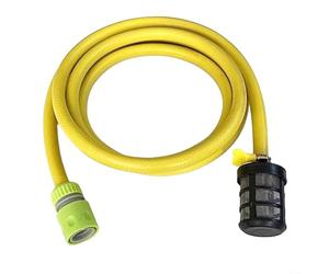 MoSundi Tuyau d'aspiration pour nettoyeur haute pression Karcher K2-K7 et Bosch AQT Series en PVC avec raccord rapide et filtre de 50 microns