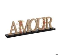 Atmosphera Créateur d'intérieur - Mot Déco à Poser "Amour" 50cm Naturel Naturel G