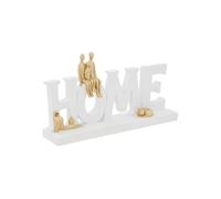 Mot Déco à Poser Home Colin - Créateur d'intérieur - 29cm Blanc