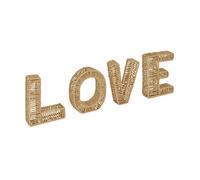 Mot Déco à Poser Love Marron 59cm