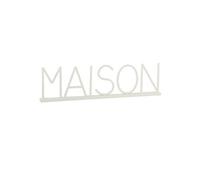 Mot Déco à Poser "Maison" 81cm Blanc
