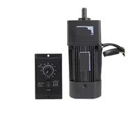 Moteur 180W Motoréducteur AC 220V Arbre 15mm 2.5PRM - 1350RPM 6RK180GU-CF de boîte vitesses avec kit contrôleur vitesse réversible(1-300K 0-4.5RPM)