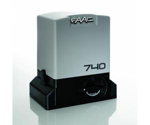 Moteur 740 e z16 230v avec encodeur, 740d, pignon z16, cle dev., plaque, aimants - FAAC 1097805