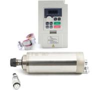 Moteur à axe, 24000 tr/min, système de refroidissement par eau, possibilité d'ajouter un variateur de fréquence (VFD), 220V