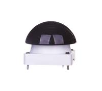 Moteur à bouton champignon manuel noir RMQ titane 095540