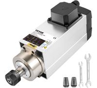Moteur à broche de 3 kW, moteur linéaire, refroidi par air, à grande vitesse, pour meulage et fraisage