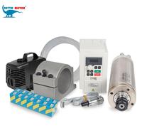 Moteur à broche – Refroidissement par eau – 2,2 kW – Mandrin ER20 – Acier inoxydable – Usinage CNC