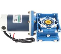 Moteur à courant continu (CC) 24 V avec engrenage à vis sans fin, 7,5 A, 2100 tr/min, puissance 90 W