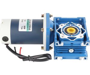 Moteur à courant continu (CC) 24 V avec engrenage à vis sans fin, 7,5 A, 2100 tr/min, puissance 90 W