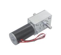 Moteur à double arbre 24 V DC, entraînement électrique autobloquant en | Design à double arbre autobloquant pour garantir que la sortie reste verrouillée lorsqu'elle n'est pas alimentée pour des