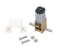 Moteur À Double Arbre DC 12 V Micro Moteur Réducteur À Vis Sans Fin Basse Vitesse Avec Siège Fixe 1218-N20 Pour Robots