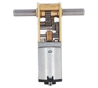 Moteur à Engrenage à Vis sans Fin, Rapport de Réduction Pratique 42 DC12V 381 Tr/min Moteur à Engrenage à Double Arbre pour Four