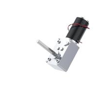 Moteur à engrenages 5840-31ZY-51 12 V ~ 24/7 tr/min ~ 470 tr/min, couple élevé 70 kg/cm, moteur à courant continu à engrenage à vis sans fin haute puissance, porte de platine autobloquante