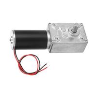 Moteur à Engrenages à Vis Sans Fin 12V 20RPM Haute Torsion Arbre Réversible 8mm Boîte de Vitesses Électrique for Applications Industrielles