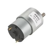 Moteur à engrenages CC 6 V/12 V/24 V 7 tr/min à 960 tr/min Boîte de vitesses à couple élevé JGB37-520 Moteur à engrenages réducteur électrique réversible(320,6V)