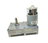 Moteur à engrenages CC GF-775 6 V, 12, 24, puissant moteur d'éclairage mobile couple élevé de 80 W, monter soi-même(6V,2.5rpm)