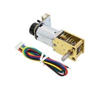 Moteur à engrenages miniatures GW12-N20 ABHL DC 3 V, 6 V, 12 V, réducteur électrique à vis sans fin à faible vitesse(3V B45,1 Ratio 603-B Motor)