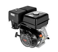 Moteur à essence 15 CV 4 temps monocylindre, Moteur fixe monocylindre pour Go-Karts, 9,7 kW 420 CC 3600 tr/min, Moteur d'entraînement portable avec fonction de protection contre le manque d'huile pour