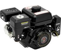 Moteur à essence - 212 cm³, 4 temps, monocylindre - 7,5 chevaux, 3600 tr/min - Faible consommation de carburant - Système de refroidissement efficace - Moteur complet - Noir